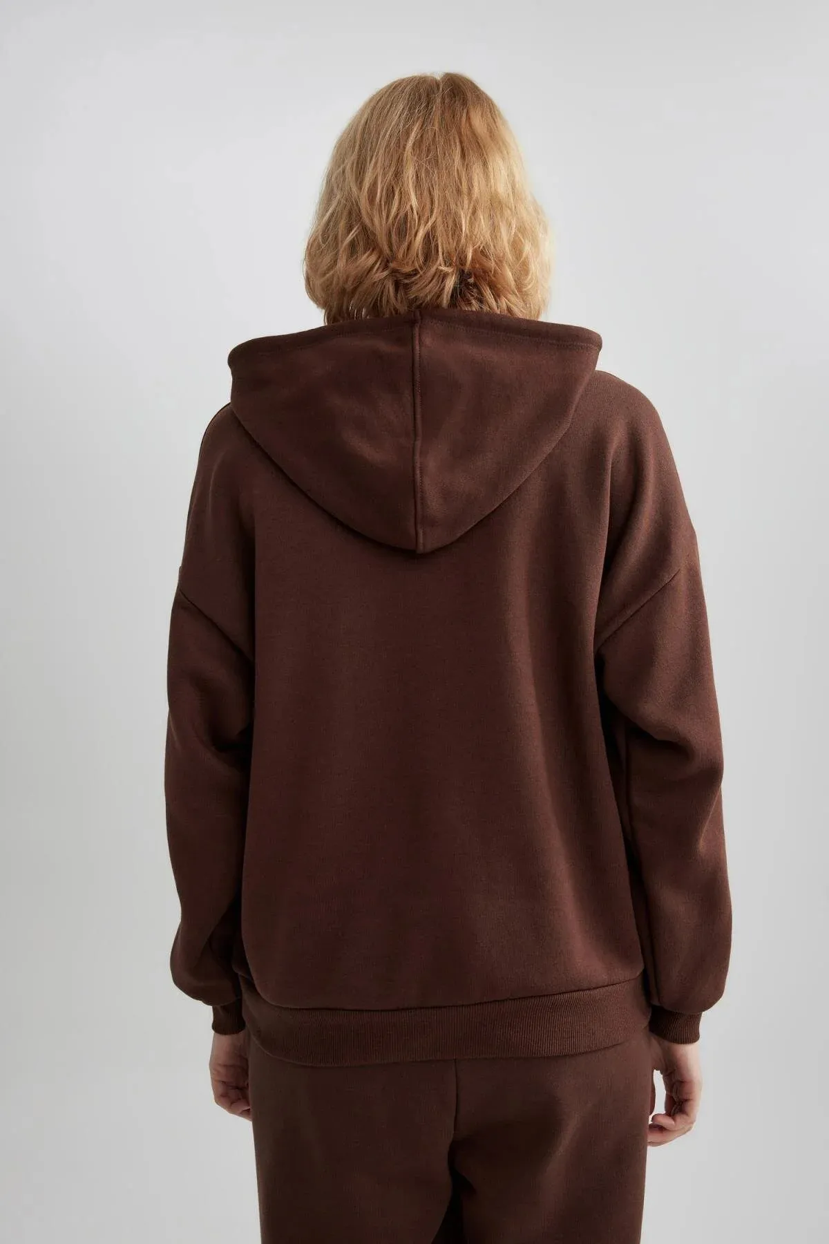 DeFacto  Weiches, flauschiges Sweatshirt mit Kapuze in Oversize-Passform