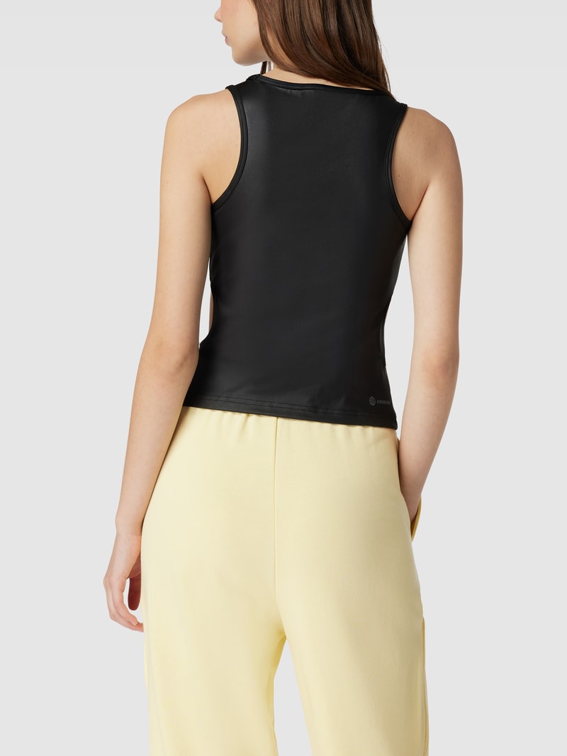 Tanktop mit Cut Out Modell 'HYGLM' in schwarz