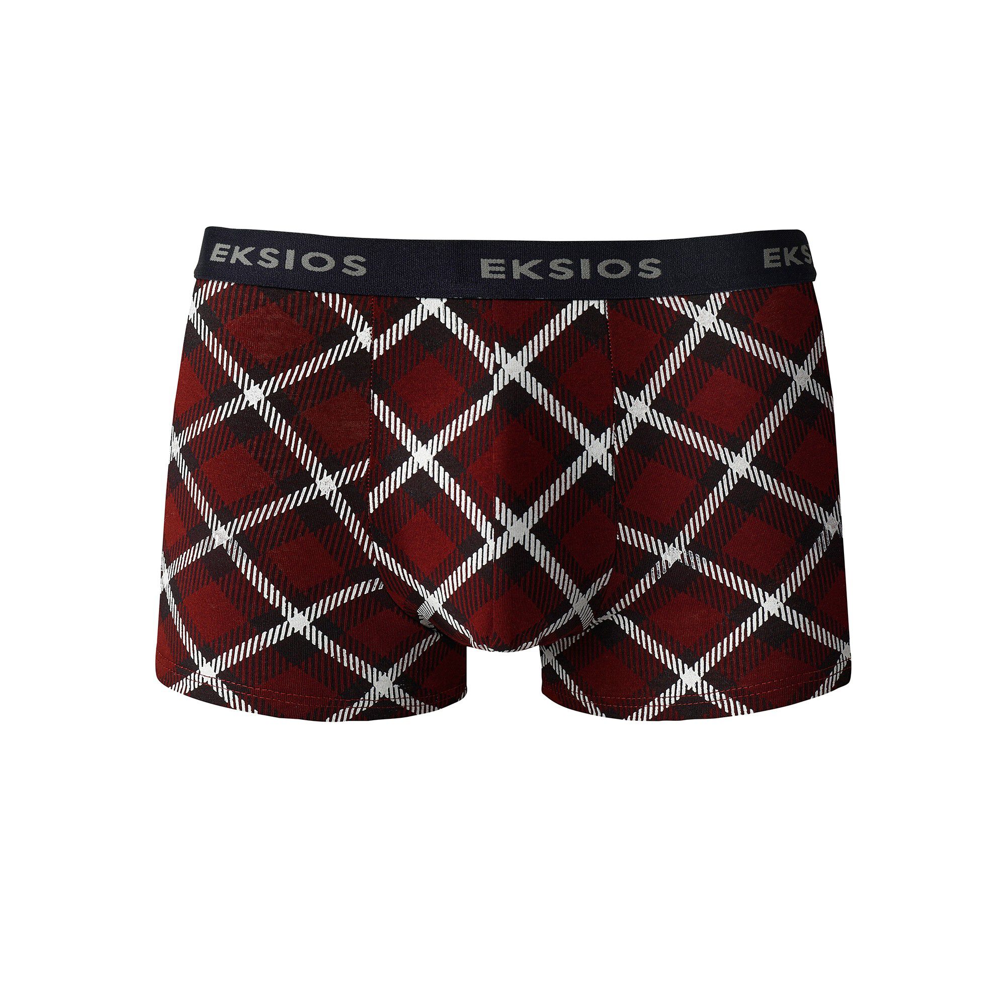 Boxer carreaux élastiqué fantaisie