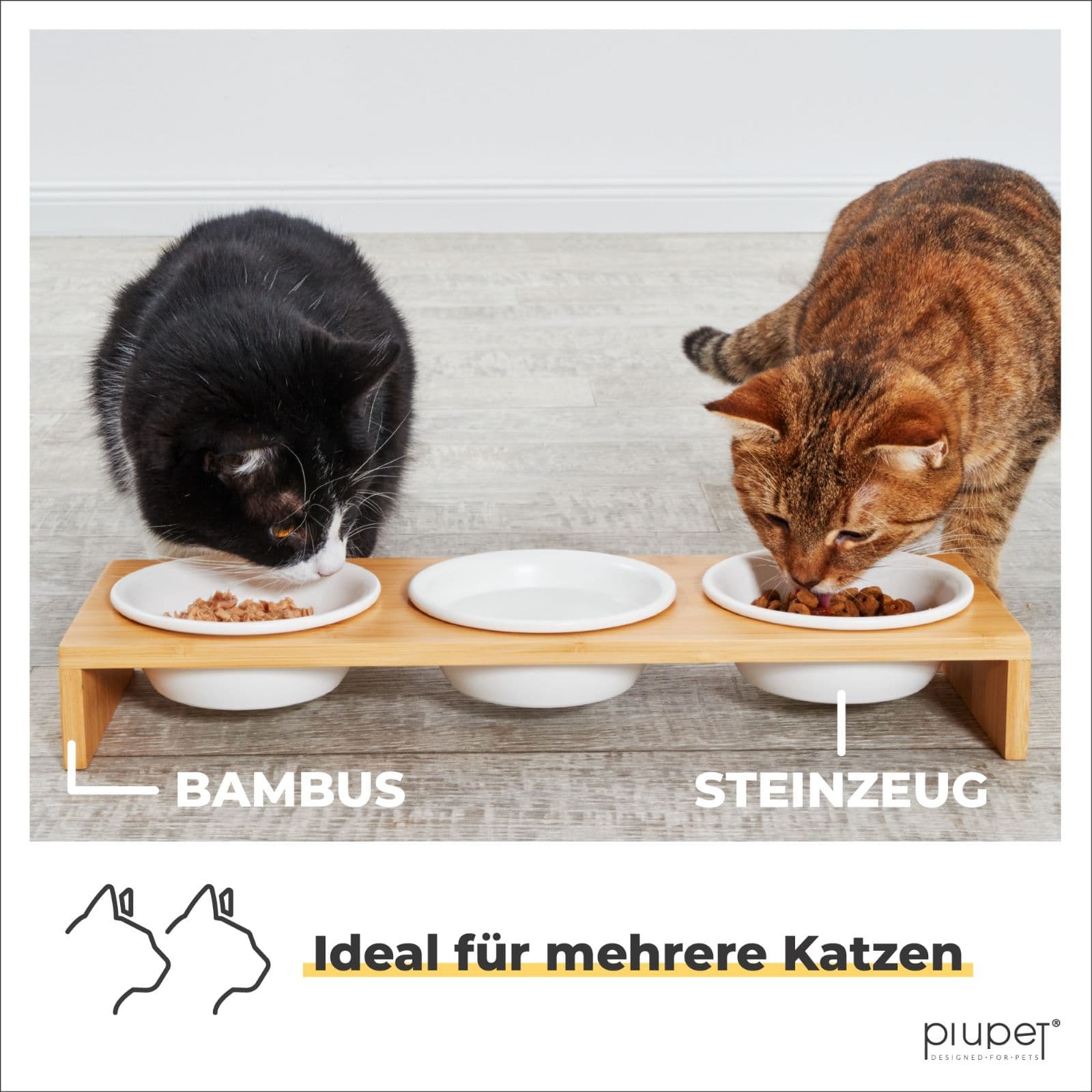 PIUPET Futternäpfe PIUPET Katzennapf