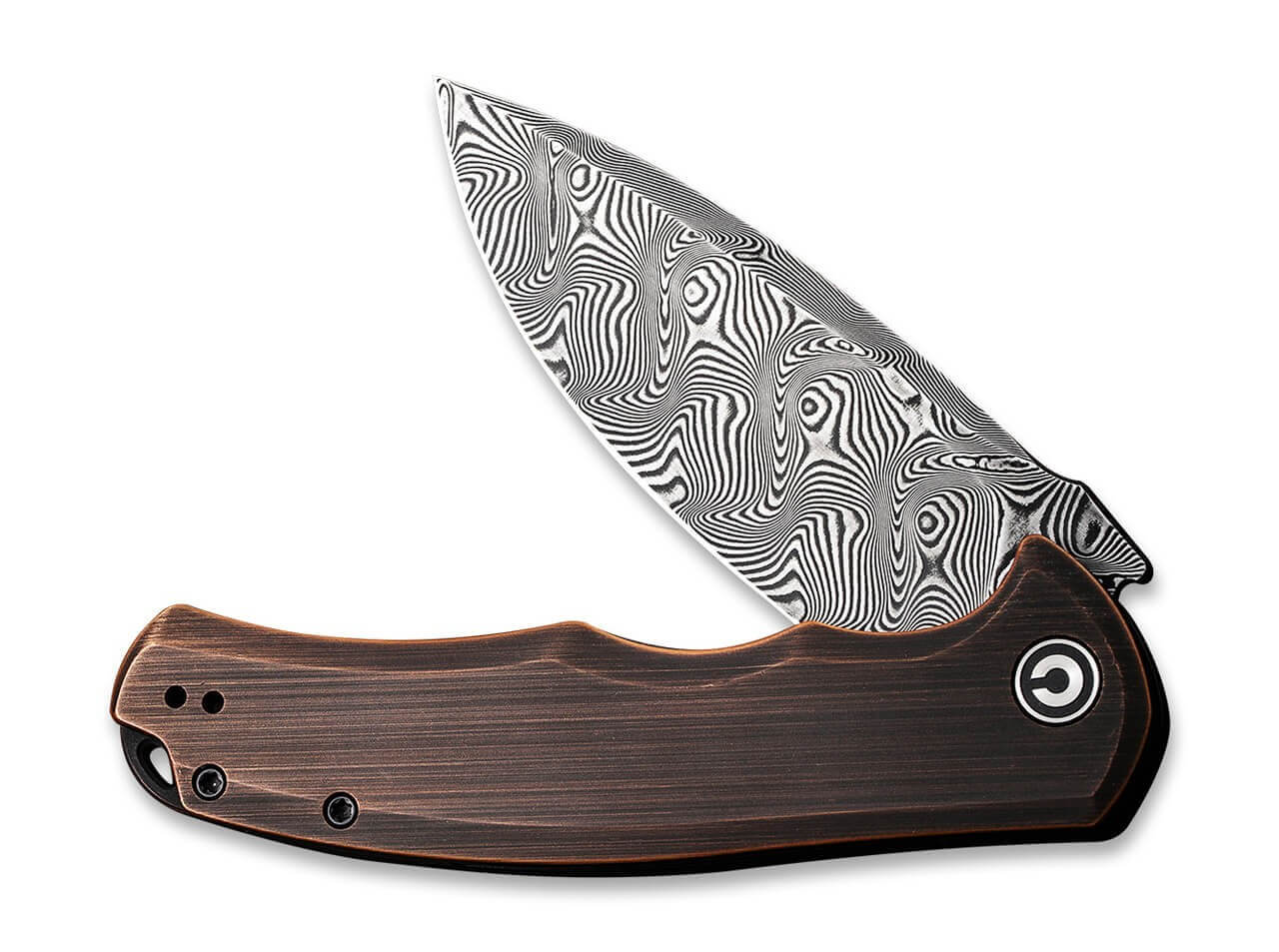 Praxis Black Copper Damascus