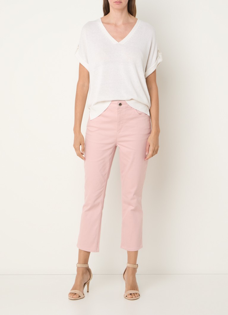 Top Laura di Phase Eight in pregiata maglia di misto lino.