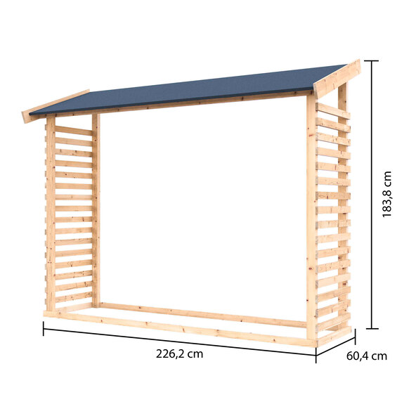 Kaminholzunterstand, XL