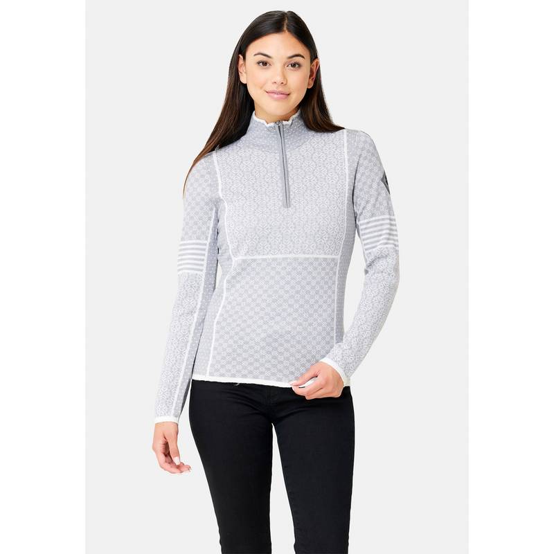 Krimson Klover Pow Zip Neck Layerlangarmshirt Damen