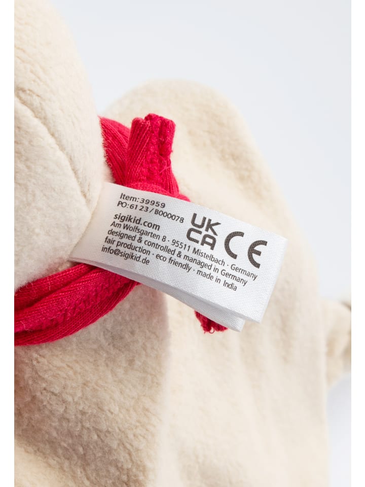 Sigikid Schnuffeltuch Hase Baby Geschenk in blau günstig kaufen onesize