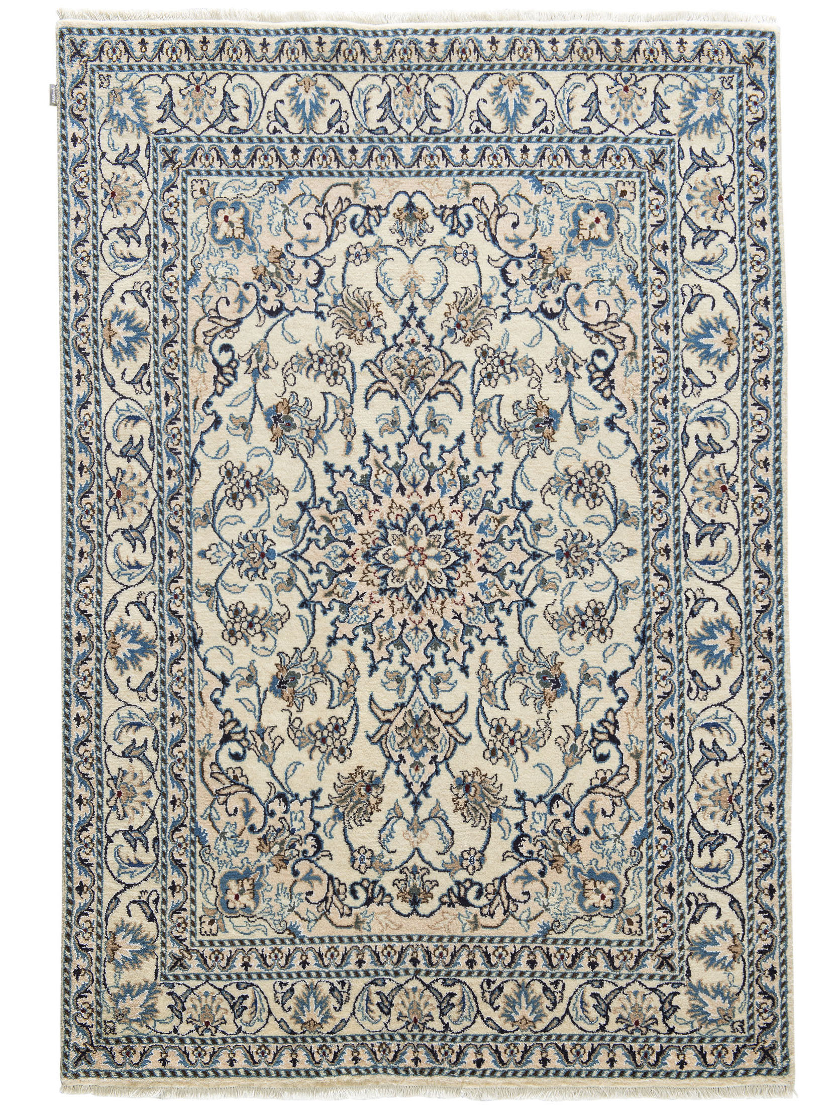 Kaschmar Nain 12 Lah ca. 142 x 208 cm, Unikat / Einzelstück