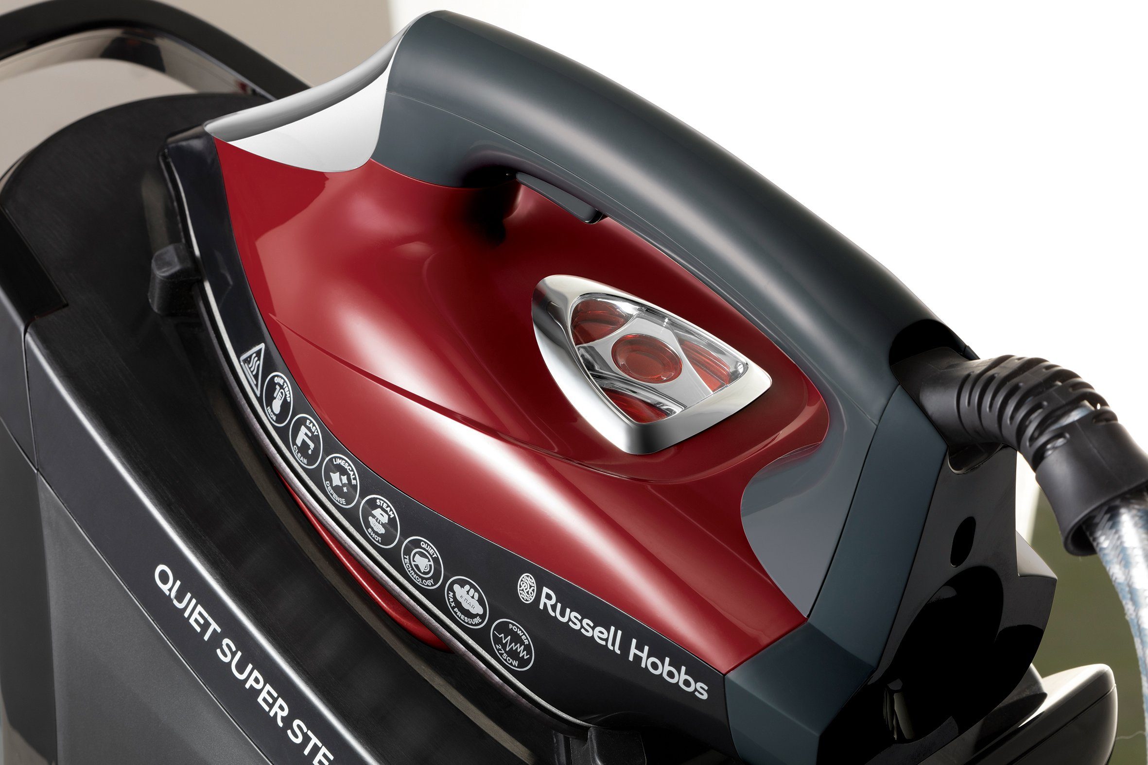 RUSSELL HOBBS Dampfbügelstation 24460-56 Quiet Super Steam Pro, 1800 ml Wassertank