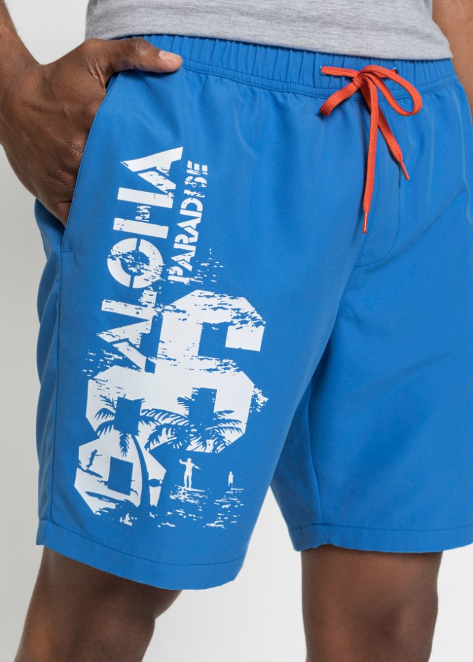 Strandshorts mit recycelten Polyester