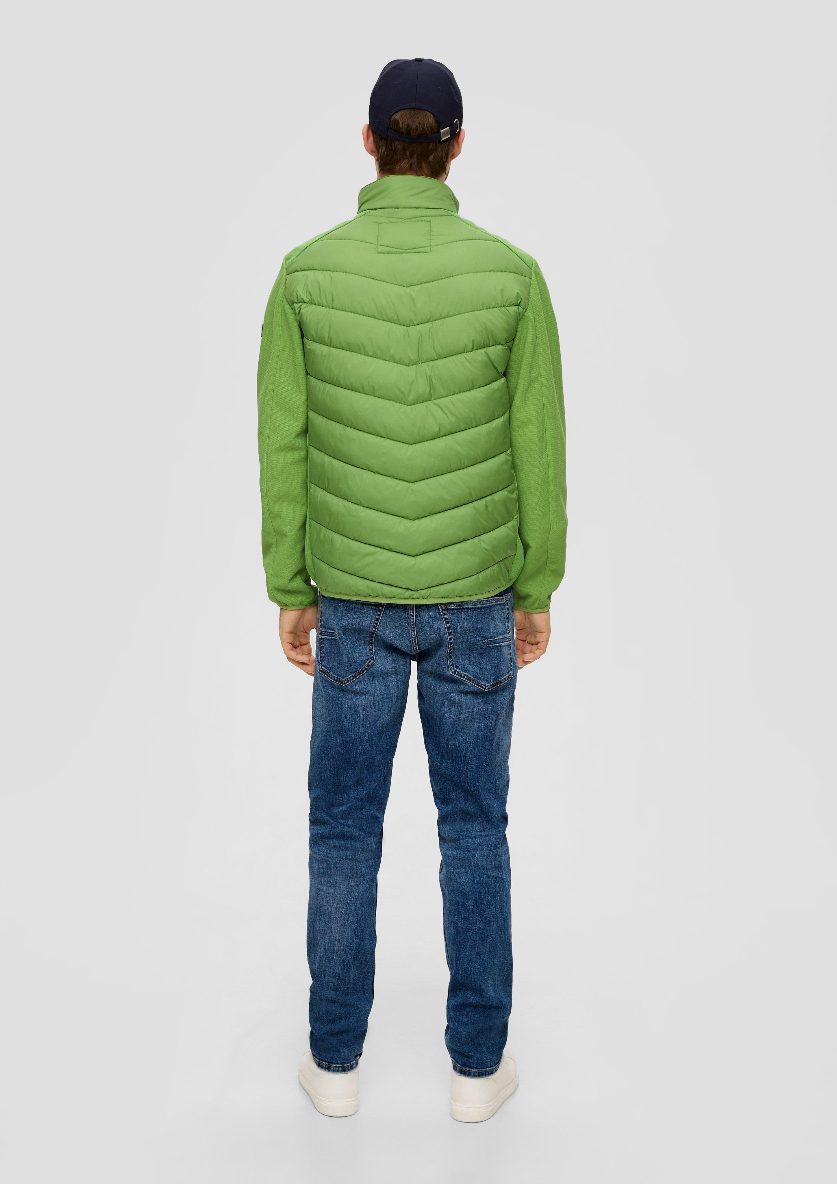 Softshelljacke mit Kontrastdetails  2140534-7450
