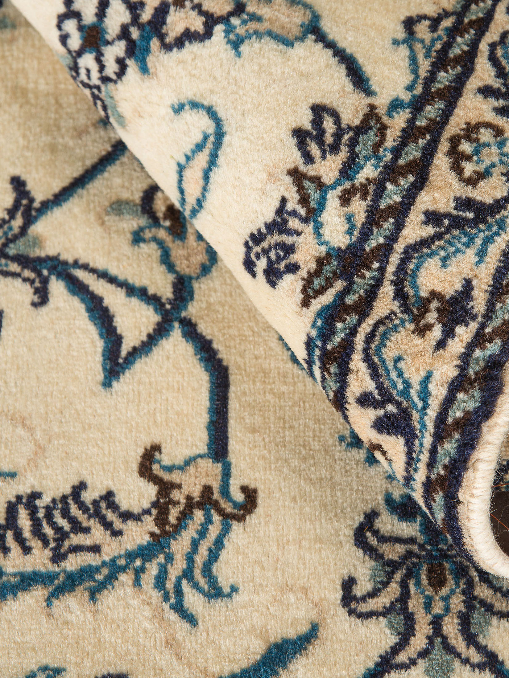 Kaschmar Nain 12 Lah ca. 88 x 135 cm, Unikat / Einzelstück