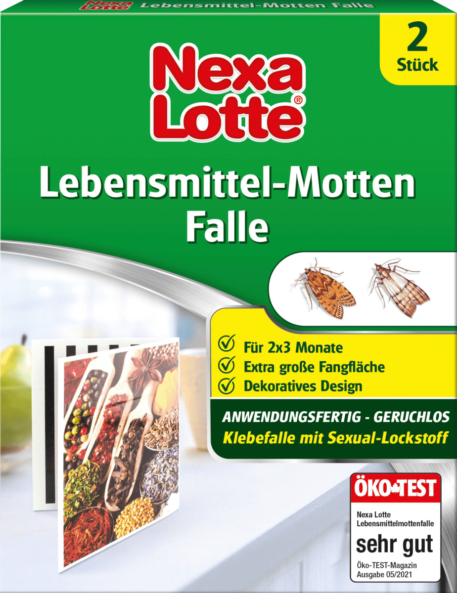 Lebensmittel Mottenfallen, 2 St