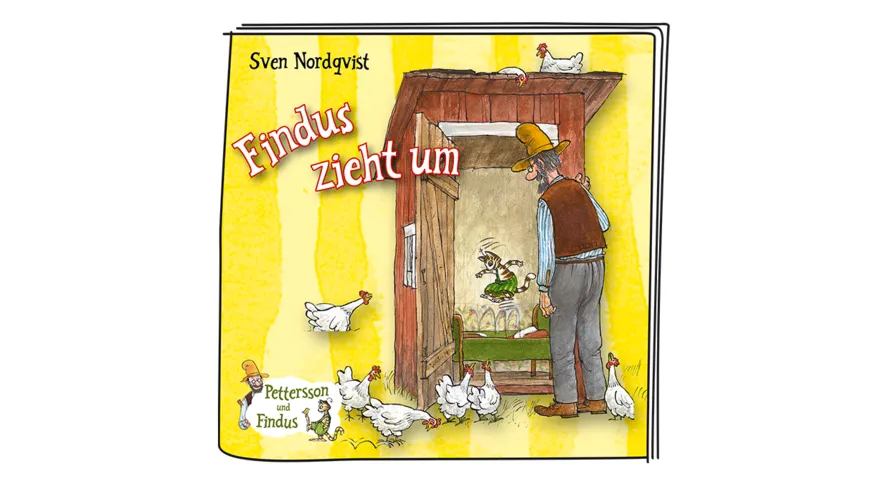 tonies - Hörfigur für die Toniebox: Pettersson und Findus: Findus zieht um