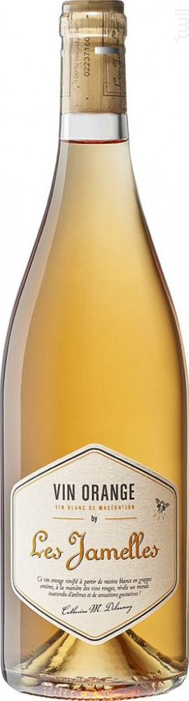 Vin orange Les Jamelles Vin Blanc●Vin de France (Languedoc) 2021 75cl