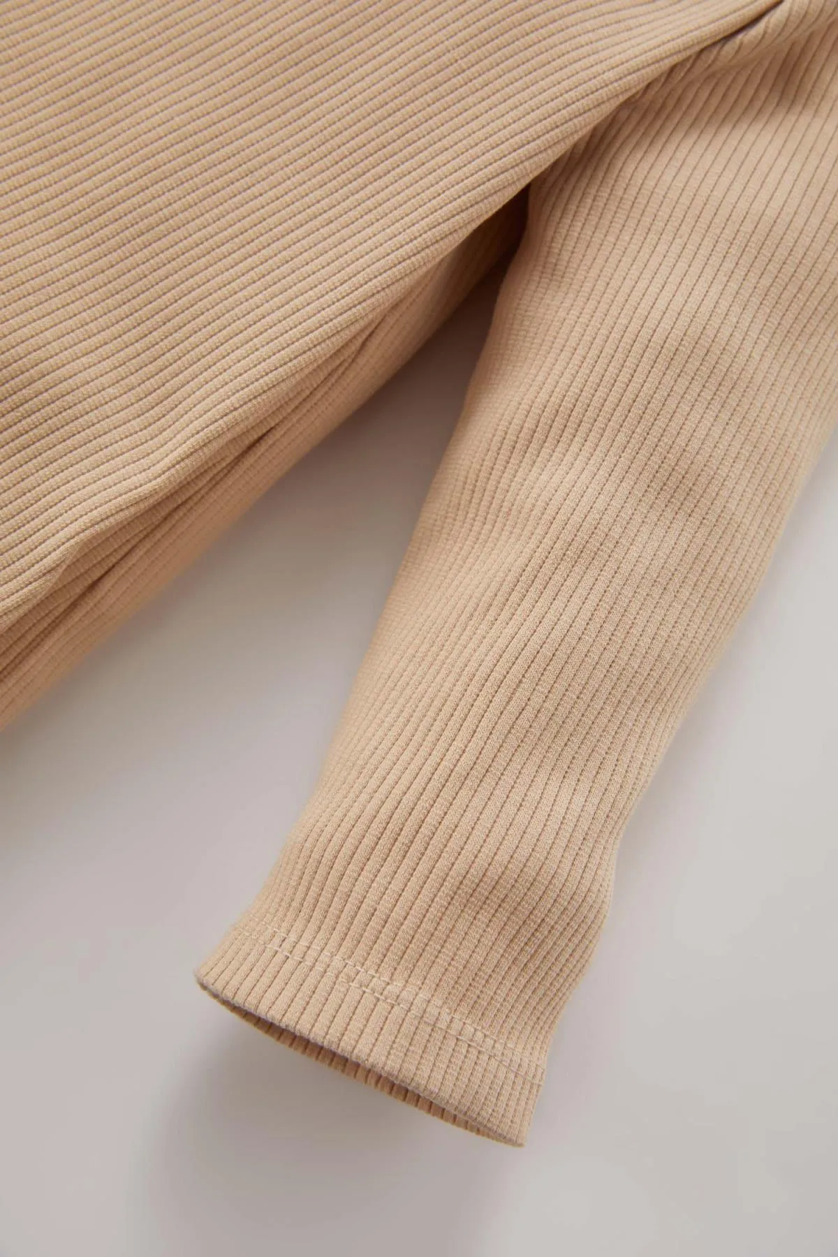 DeFacto  Langärmliger, gerippter Camisole-Overall mit Bärenmuster für Babys