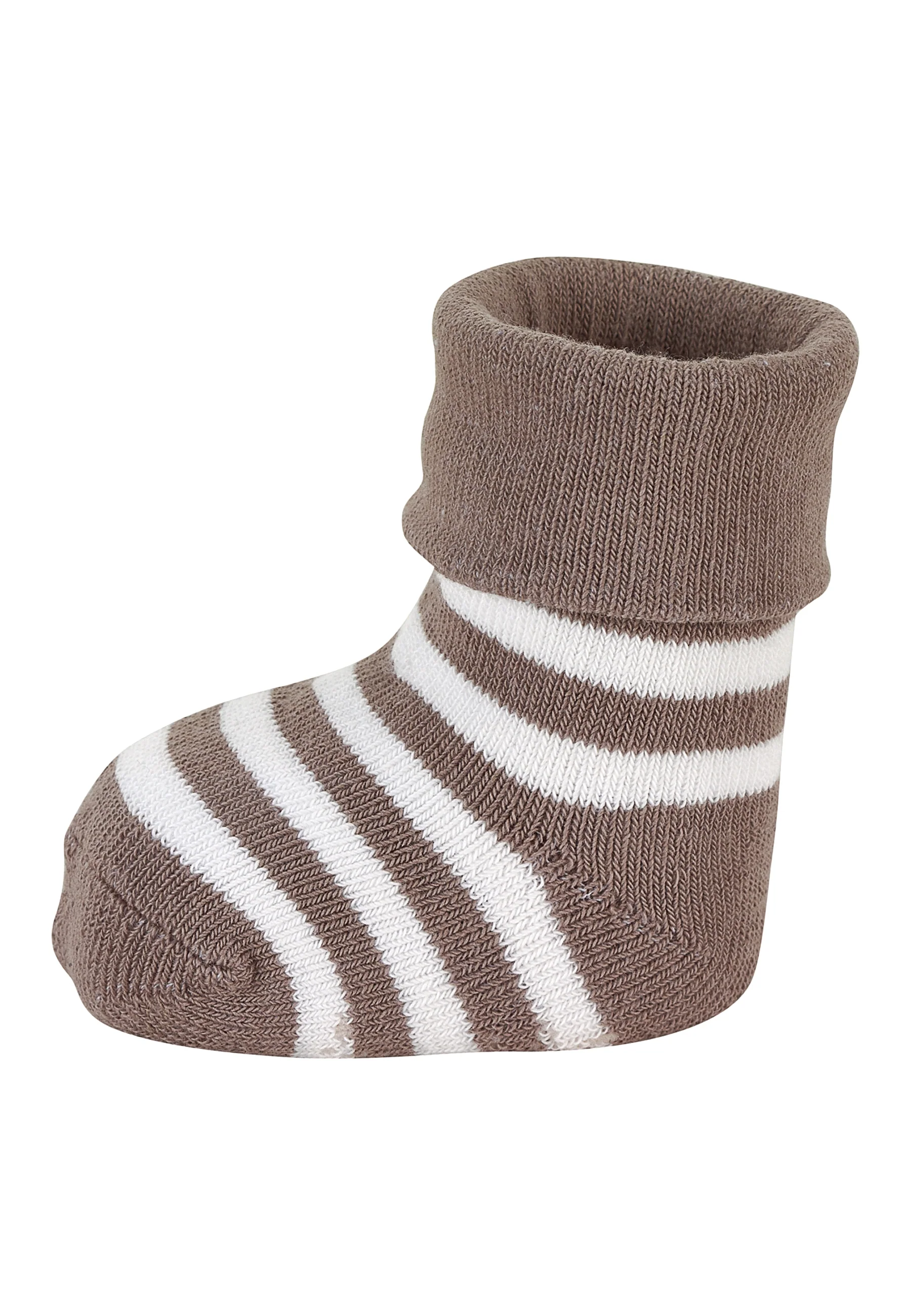 GOTS Babysocken 3er-Pack uni, Ringel und uni