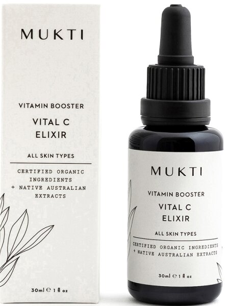 Mukti Organics Age Defiance Vitamin Booster Vital C Elixir Gesichtsserum