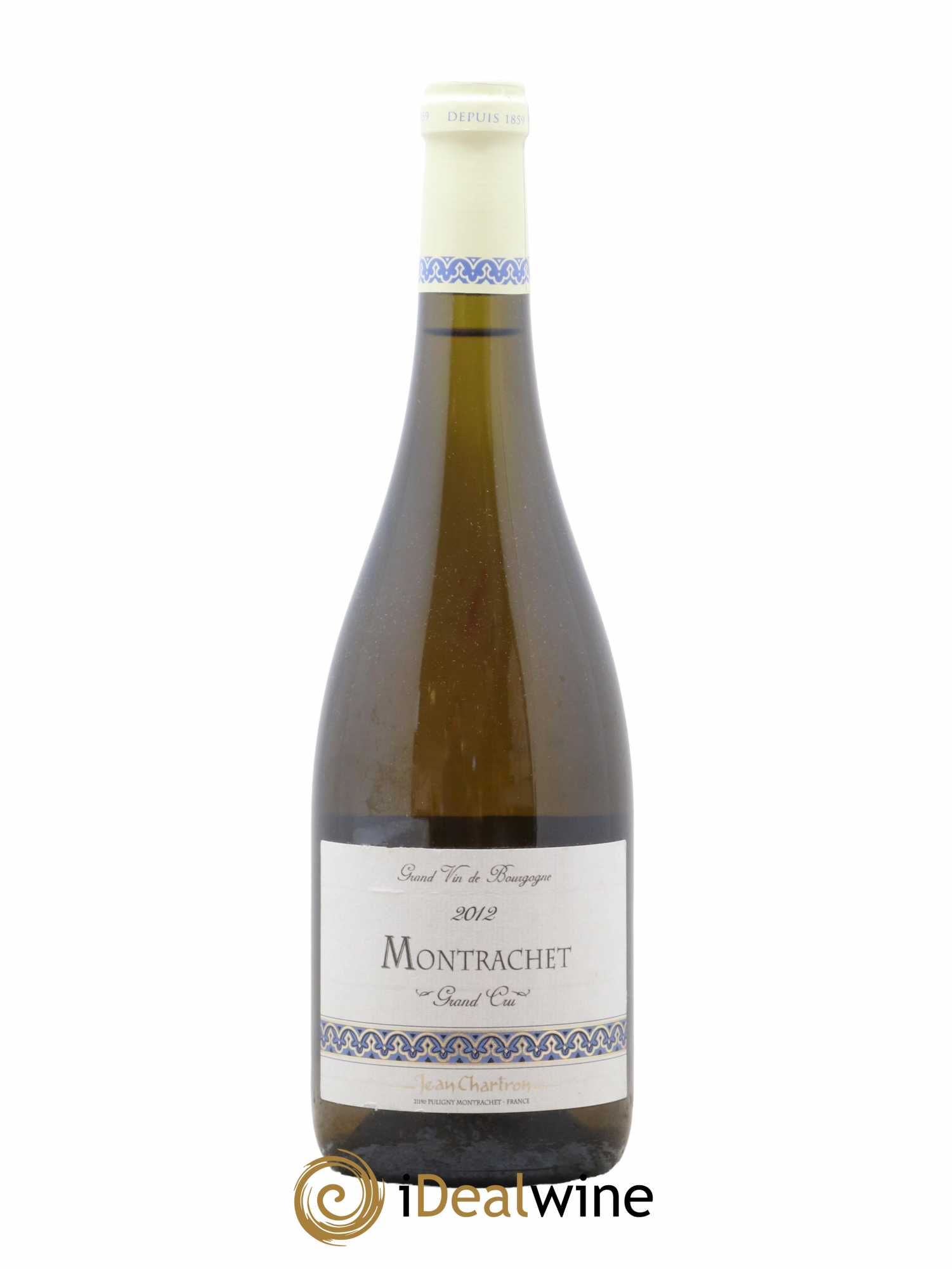 Montrachet Grand Cru Jean Chartron (Domaine)  2012 - Lot de 1 Bouteille