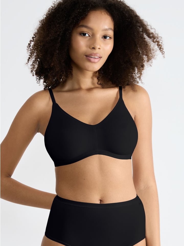 Sloggi Bügelloser BH GO Daily Cotton Soft in Black günstig kaufen