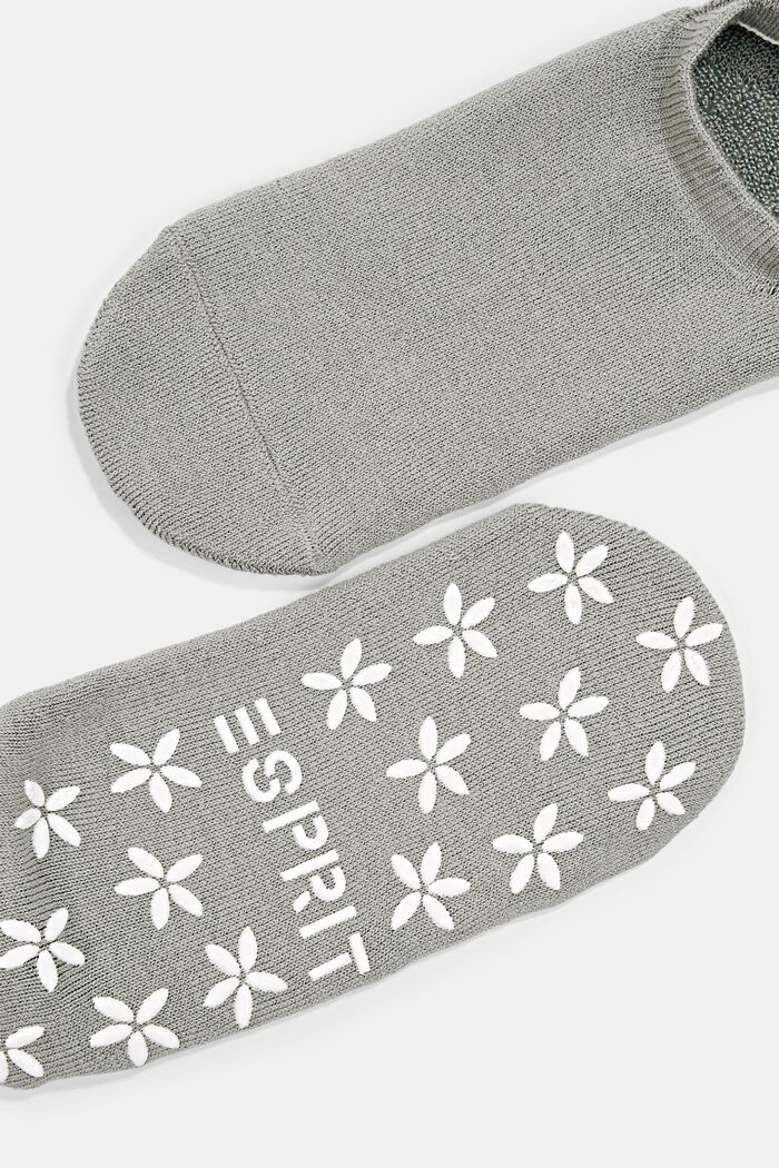 Rutschfeste Kurzsocken, Materialmix mit Bio-Baumwolle