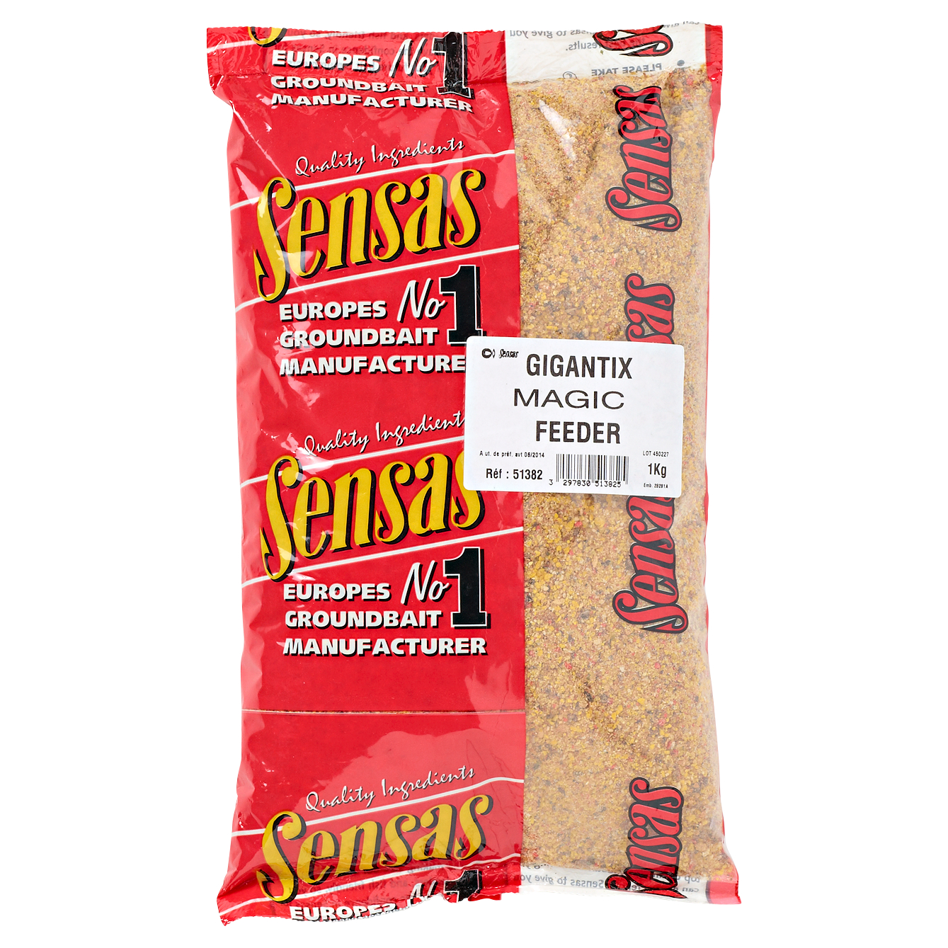 Sensas Friedfischfutter Amorce Gigantix Magic Feeder