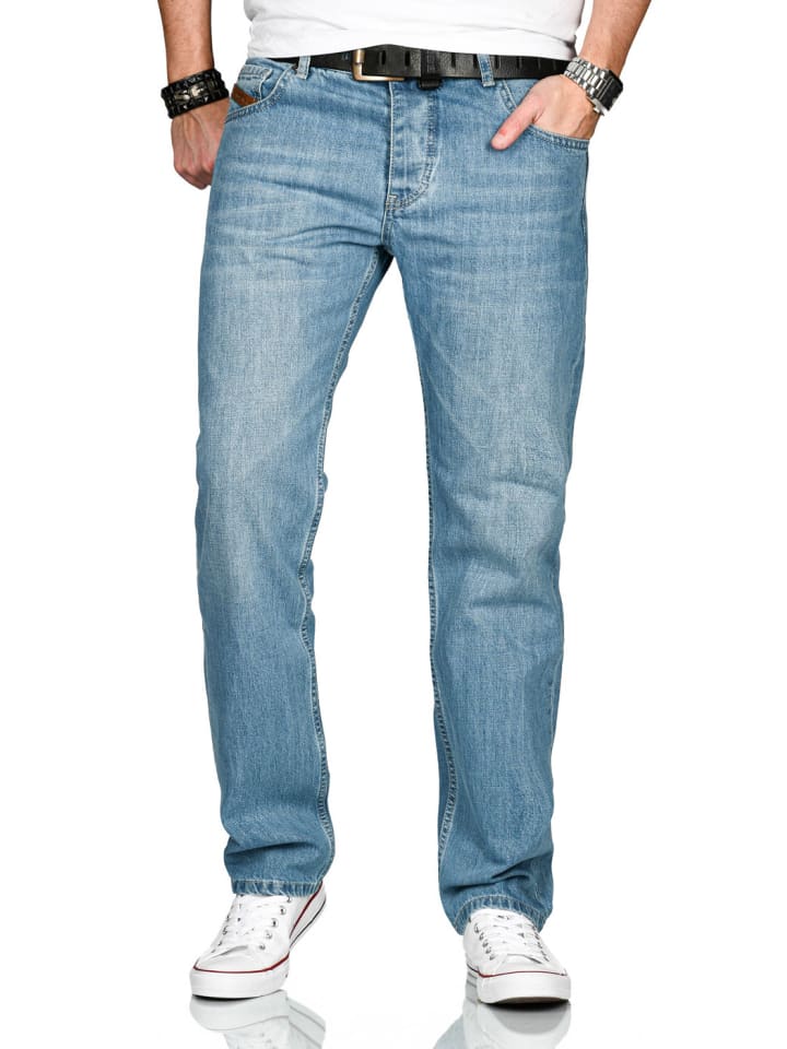 Alessandro Salvarini Jeans Salvarini-Basic-Multi9 in Hellblau günstig kaufen