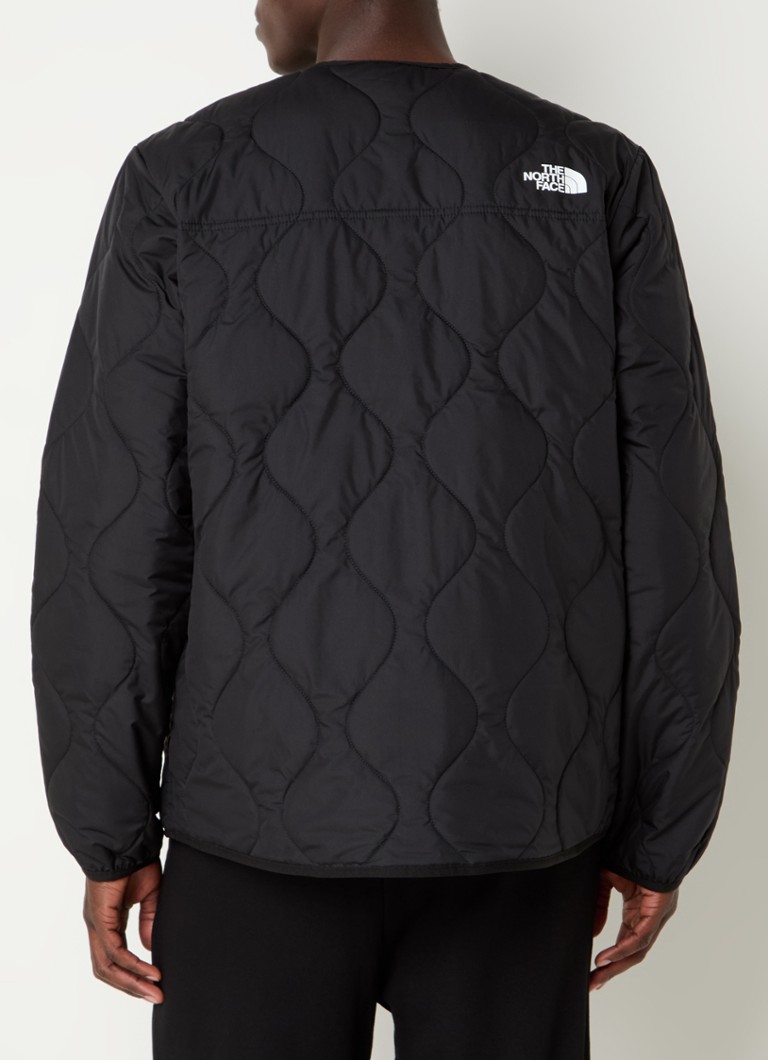 The North Face Ampato quilted jacket with quilt pattern and logo