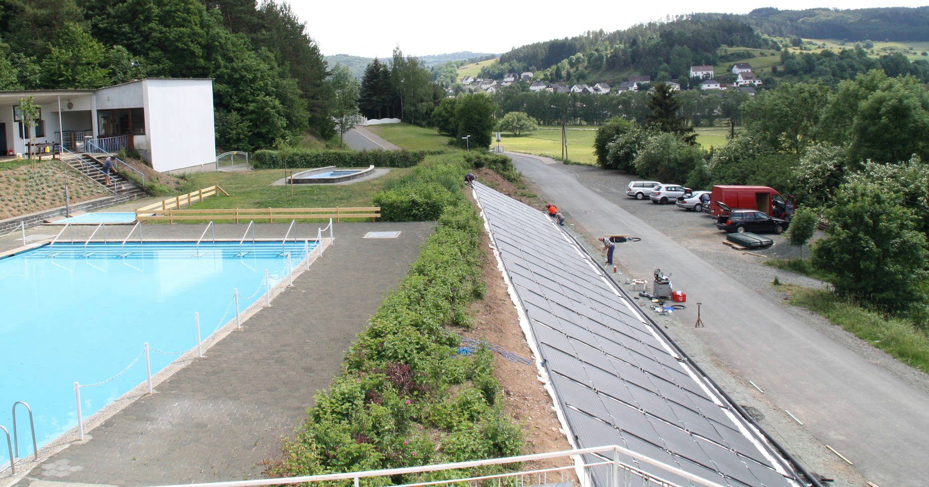 Poolomio Solarabsorber Pool-Solarheizung HelioPool Komplettset 4,44 m², Alle Anordnungsvaria