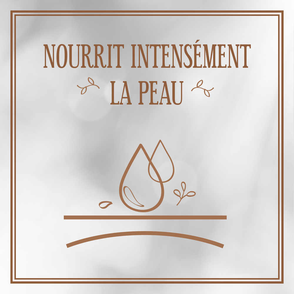 le petit marseillais Lait Corps Hydratant, Nutrition Intense, au Beurre de Cacao et Karité, 250ml Lait corps
