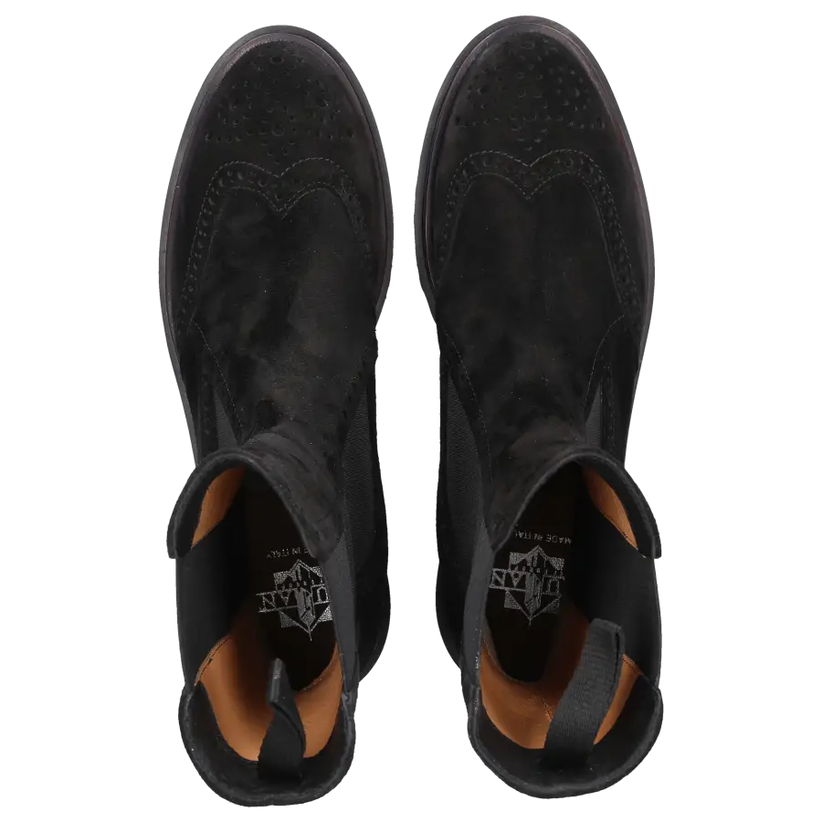 Truman's - Chelsea Boots 9299 Veloursleder - schwarz