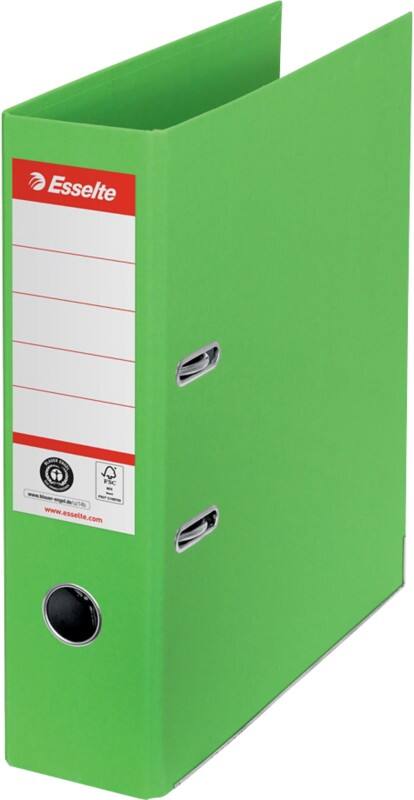 Esselte No.1 Power Ordner DIN A4 75 mm Grün 2 Ringe 627567 Pappkarton Hochformat