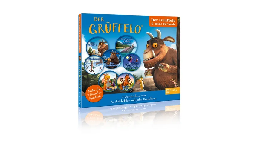 Hörspiel-Box mit Blumentütchen Grüffelo & Seine Freund