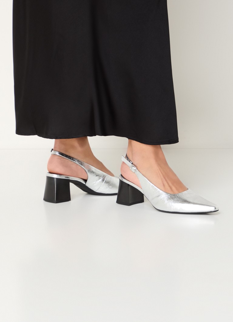 Półbuty Altea ze skóry z metalicznym wykończeniem marki Vagabond Shoemakers.