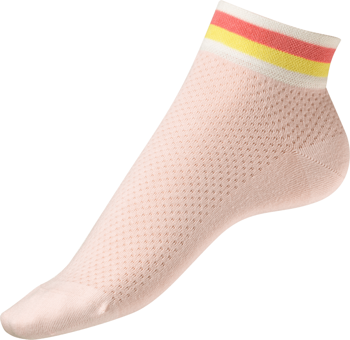 Socken mit Struktur, Gr. 35-38, rosa, 1 St