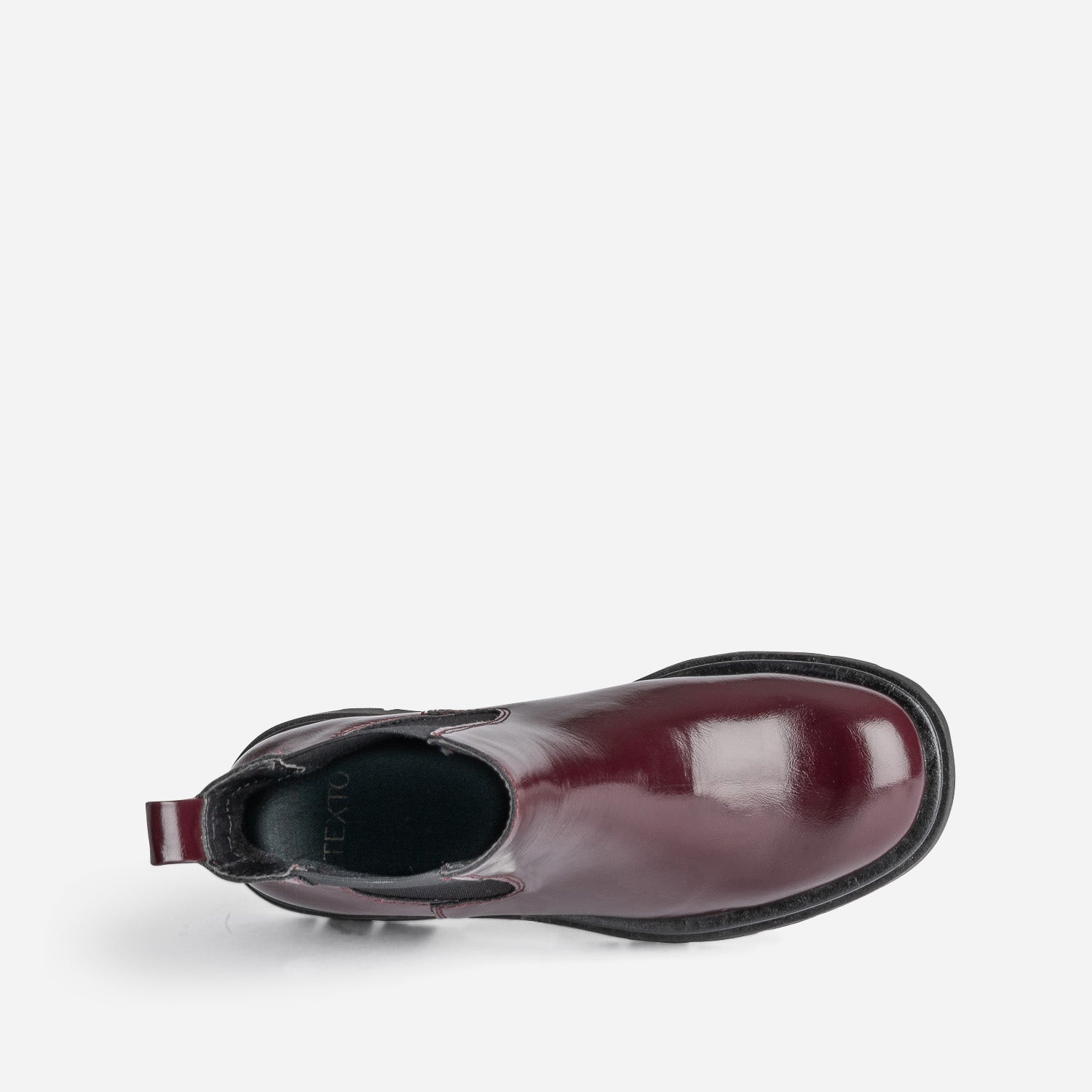 Chelsea boots TEXTO bordeaux glacé