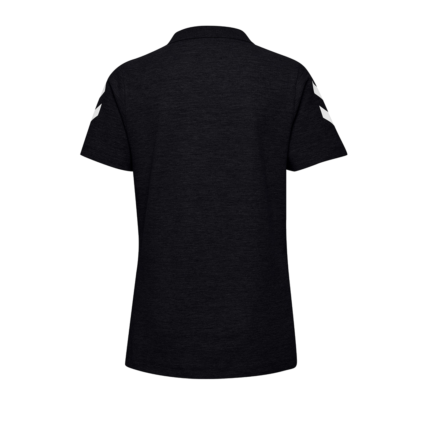 Hummel Cotton Poloshirt Damen Schwarz F2001