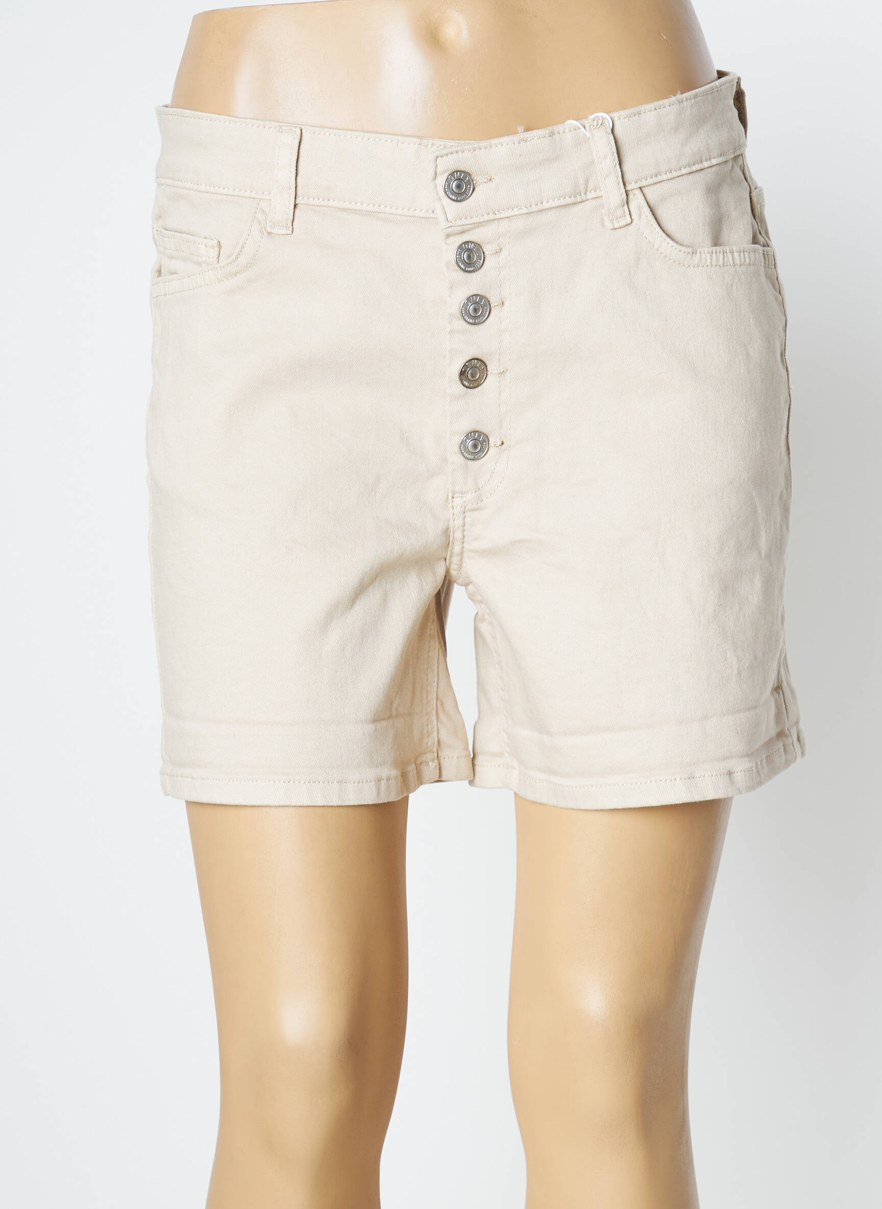 Only Shorts 1 Femme couleur beige
