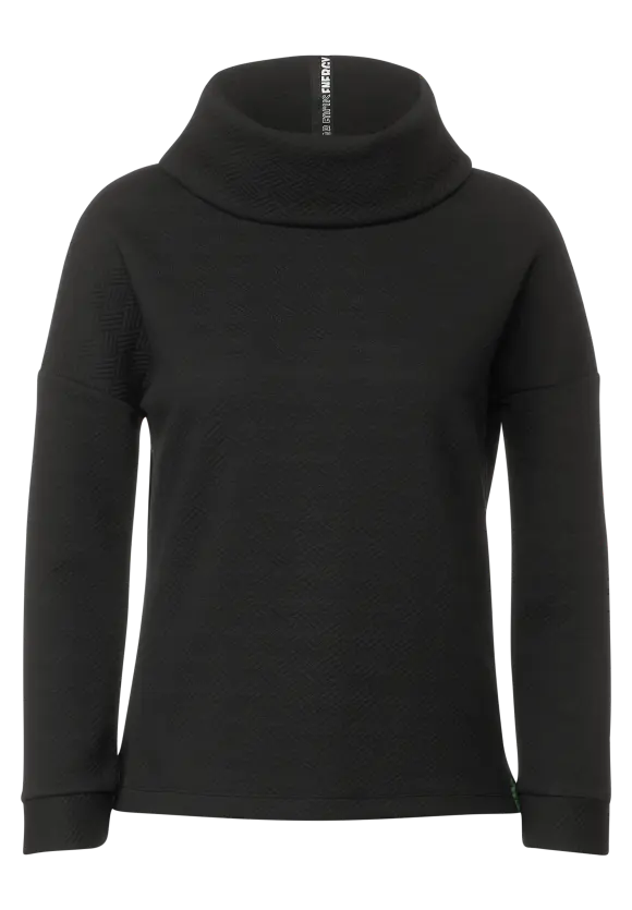 CECIL Langarmshirt mit Struktur