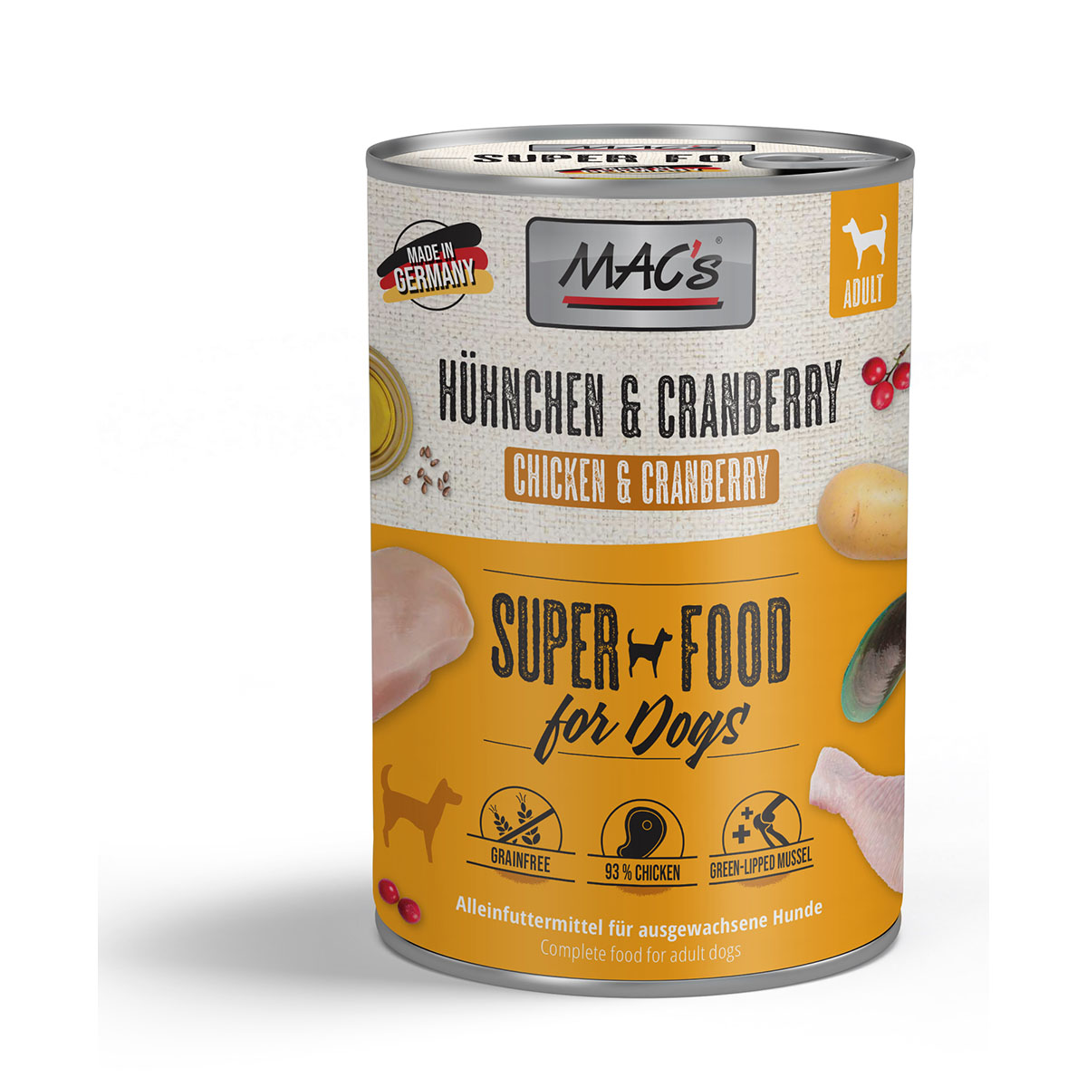 MAC's Dog Hühnchen und Cranberry günstig kaufen bei ZooRoyal