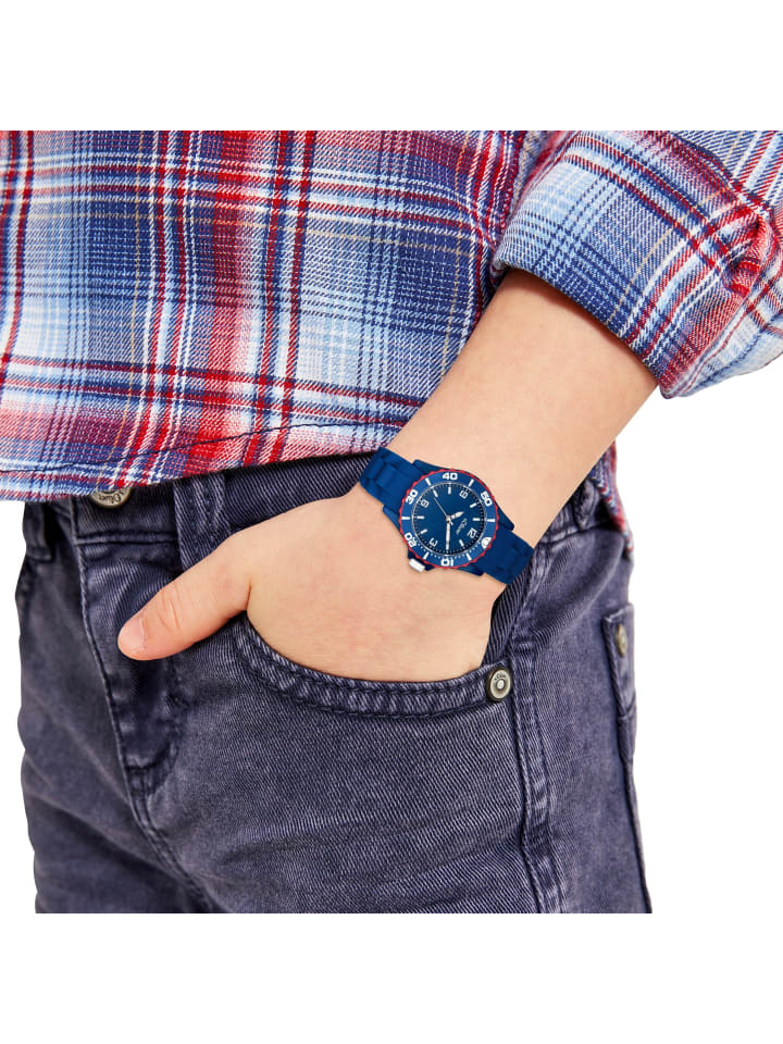 s.Oliver Quarzuhr 2036495 in Blau günstig kaufen onesize