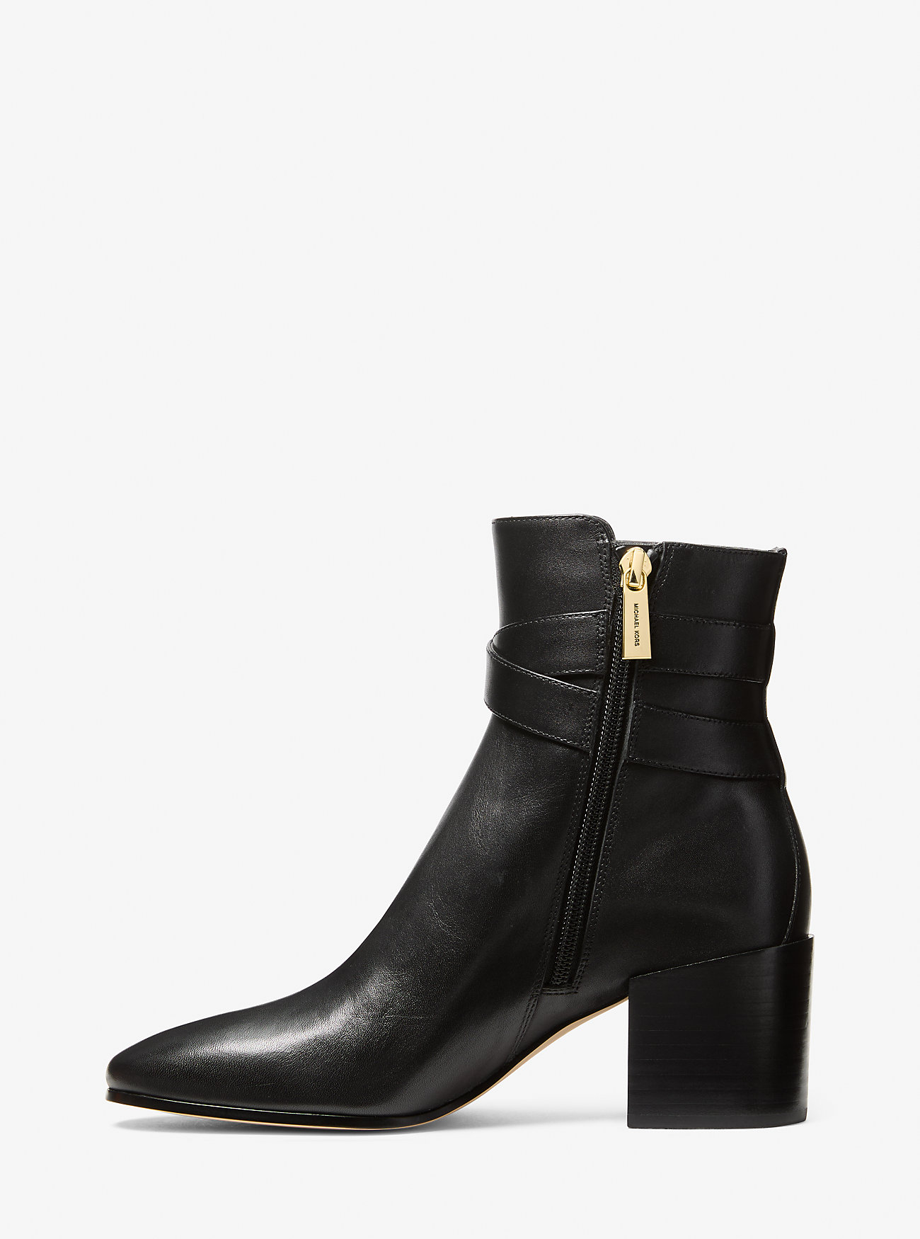 Rory Leather Boot - BLACK