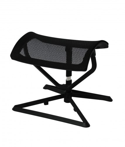 Amstyle LEGpro Ottoman Beinauflage für Chefsessel, Fußauflage in Höhe & Neigung einstellbar