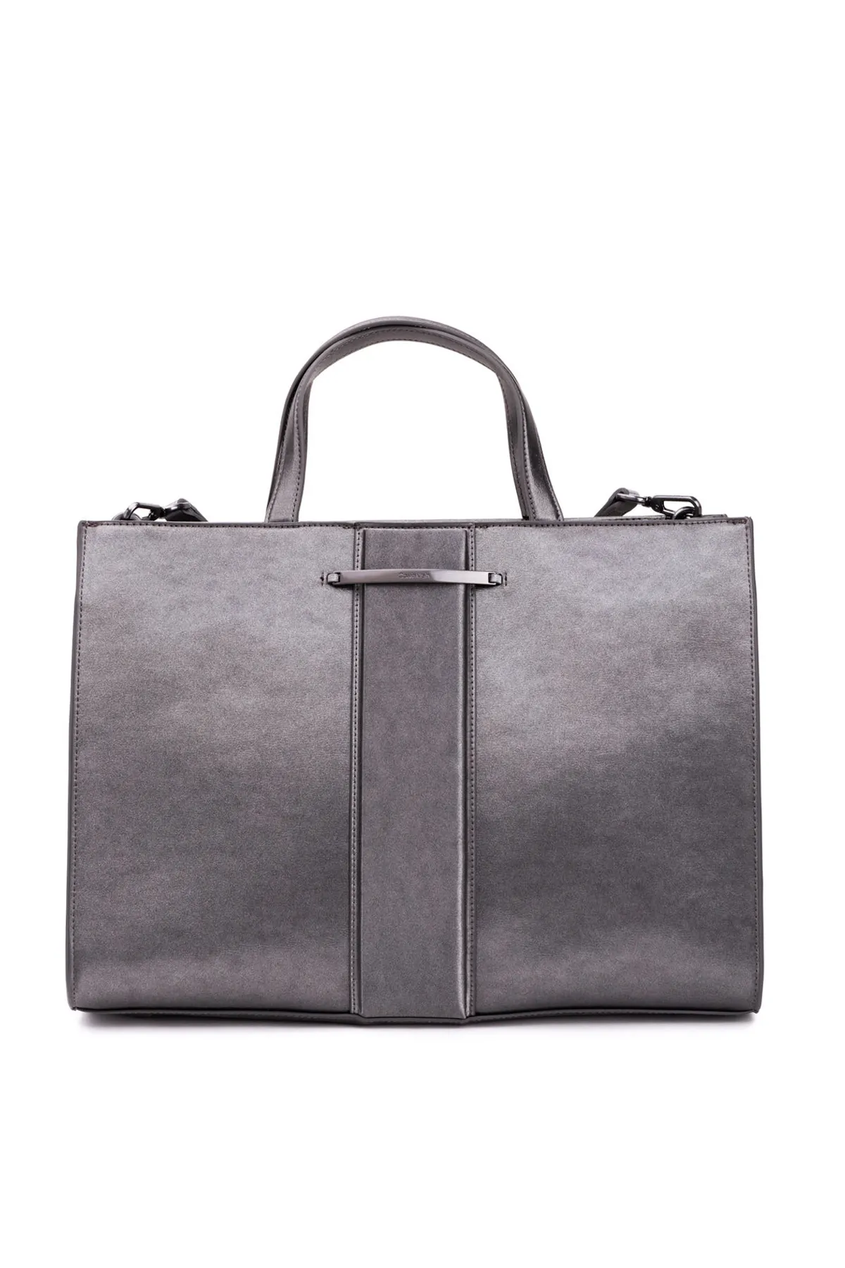 Calvin Klein  HANDTASCHE FÜR DAMEN, ABNEHMBARER SCHULTERRIEMEN, EINFARBIG, MIT LOGO, REISSVERSCHLUSS