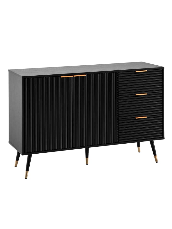 KADIMA DESIGN Sideboard 120x80x40 cm Anrichte mit Eiche-Dekor, Kommode mit günstig kaufen onesize