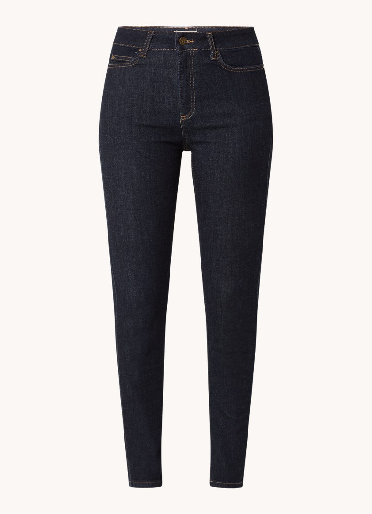 Hobbs Gia kavbojke slim fit visokim pasom in temnim pranjem