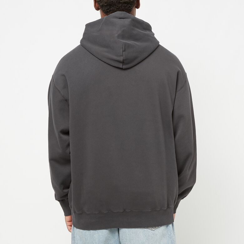 A Bathing Ape Ape Head One Point Garment Dye Pullover Hoodie M Black
