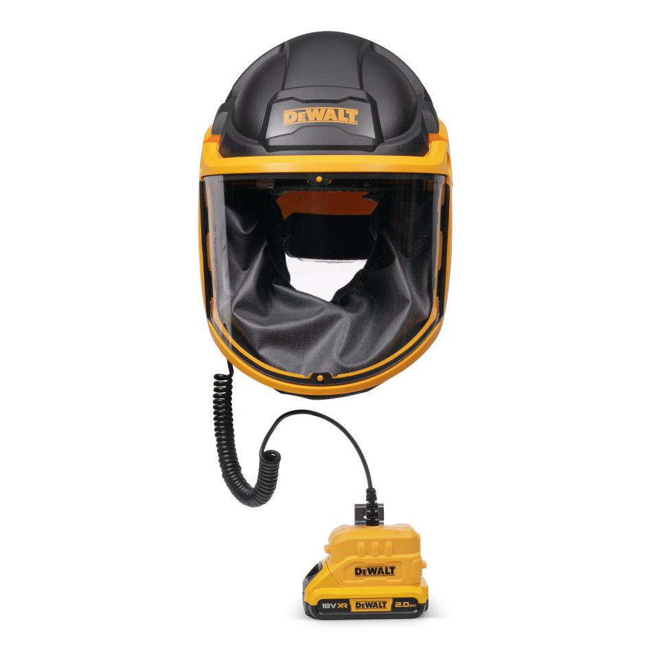 DeWalt DXPGH2SB21 Ventilator za pročišćavanje zraka sa vizirom P3 18 V 2.0 Ah