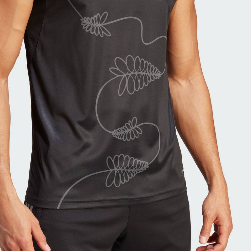 adidas All Blacks Rugby Performance Singlet Tanktop Herren