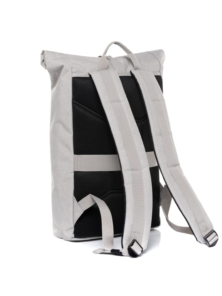 SONS OF ALOHA Rolltop Rucksack RollTop Rucksack Damen schön flach | extra Laptop-Hülle in weiß günstig kaufen onesize