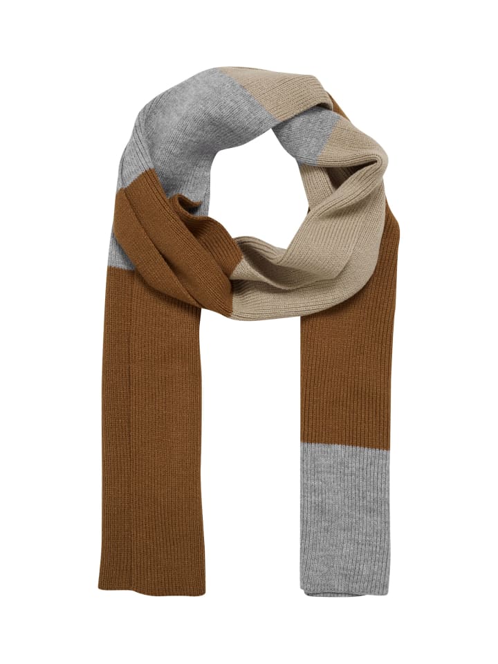 BLEND Schal BHEarnest 20713938 ME Modischer Schal mit Muster in Braun günstig kaufen onesize