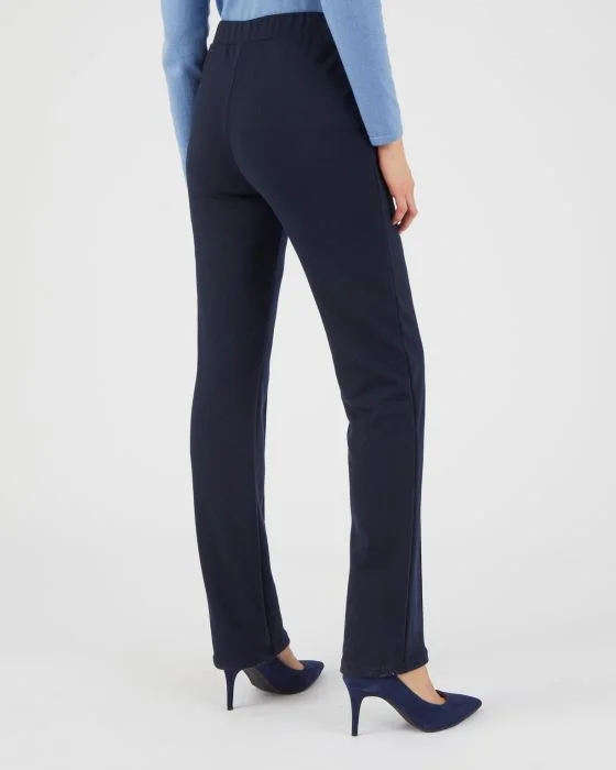 Pantalon droit maille milano chaude Thermolactyl